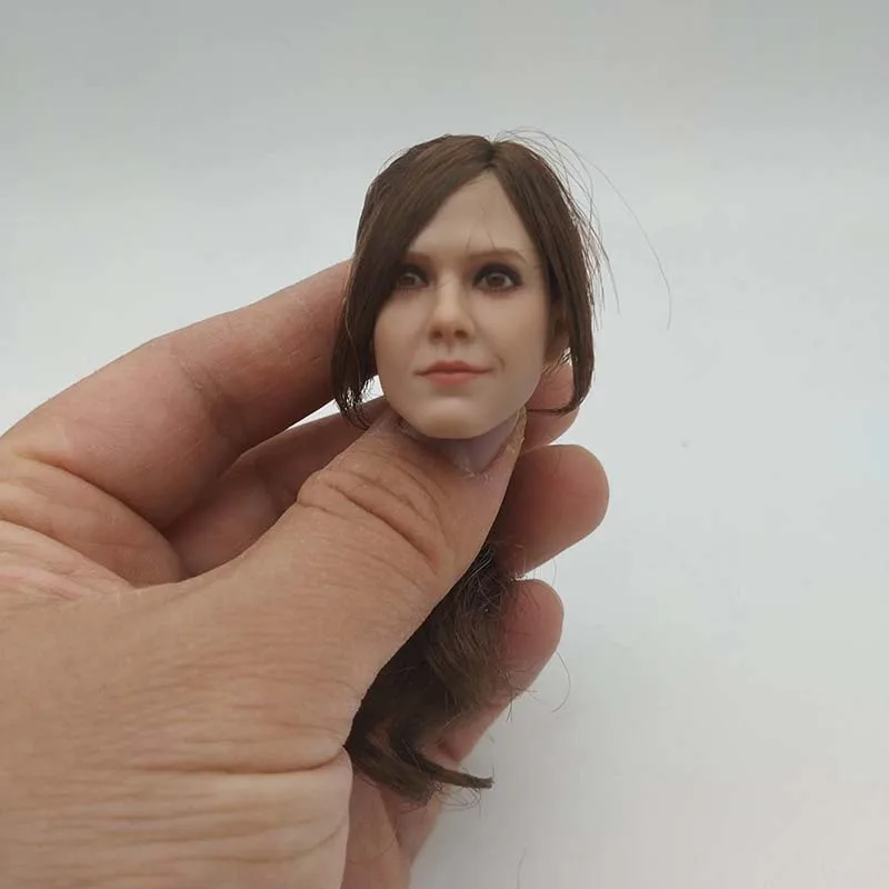 

1/6 Scale Ponytail Emma Watson Head Sculpt Suntan Head Played Model for 12in Tbl Ph Action Figure Doll Toys