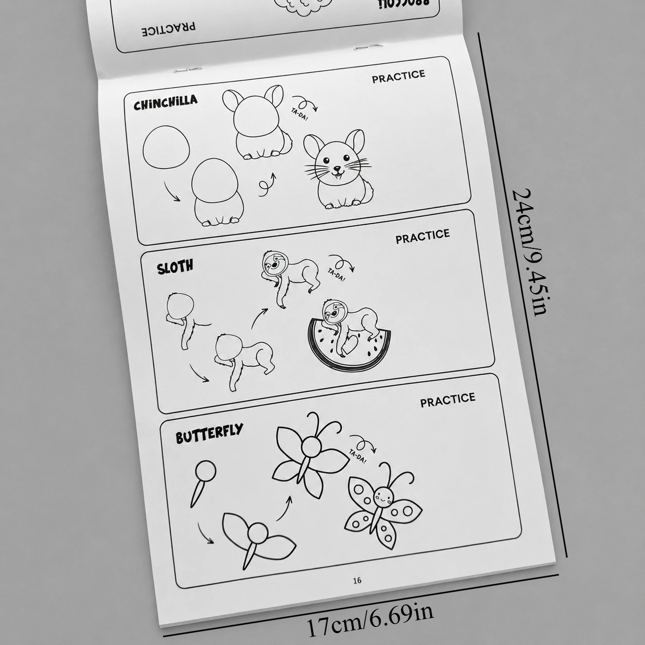 32 Pages How To Draw Everything Book for Kids, Step‑by‑Step Drawing Workbook, Easy Sketch Practice Sheets, Educational Art Book