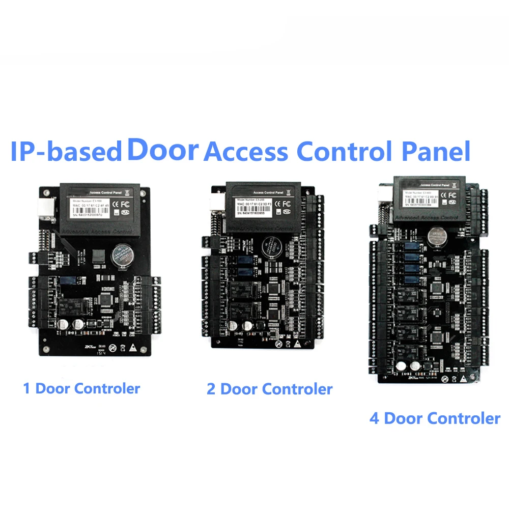 

Door Access Control Panel Board TCP IP Wiegand 26 for security solutions access control System 30000Users