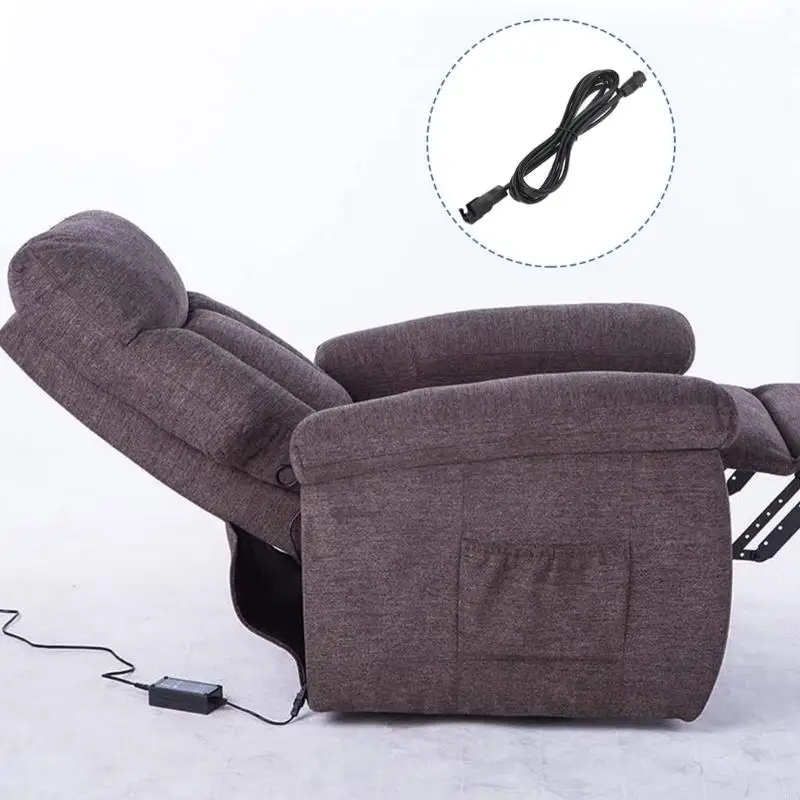 Heavy Duty Recliner Chair Extension Wire Cord 300cm Length For Motorized Furniture 