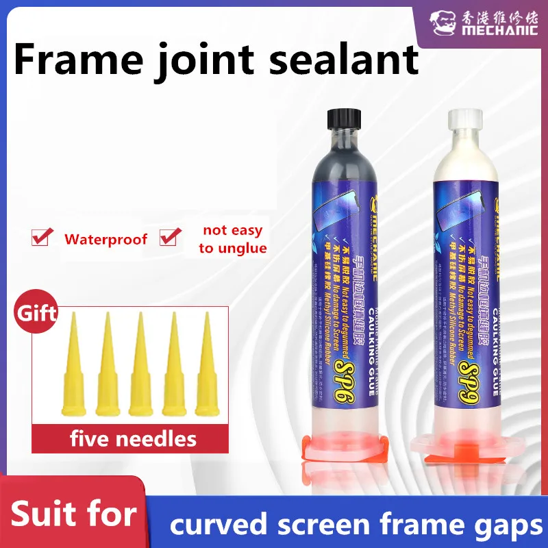 MECHANIC SP6 SP9 Mobile Phone Frame Caulking Glue Special for Curved Screen Waterproof Screen Sealant Screen Crevice Adhesive