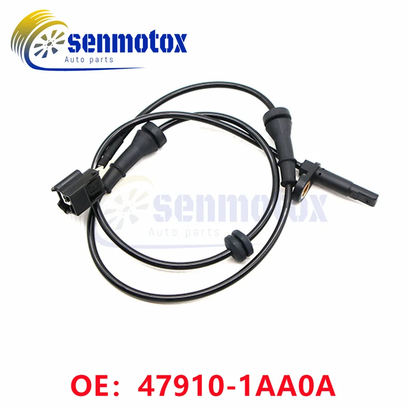 47910-1AA0A ABS Wheel Speed Sensor Front Left or Right 479101AA0A For Nissan Murano 2009-2024 Replace 479101AA0B 2-Pin