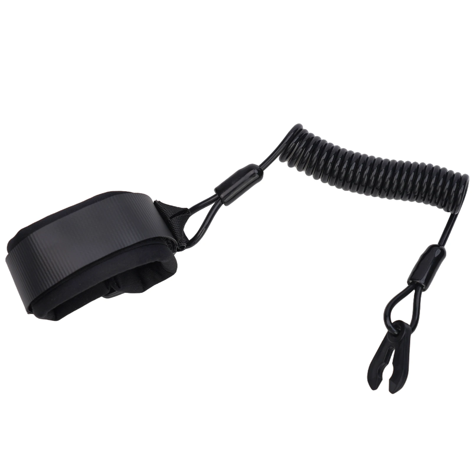 حبل حبل أمان أسود - مفتاح إيقاف القتل لـ Kawasaki & -Honda Jet Skis عالي الجودة