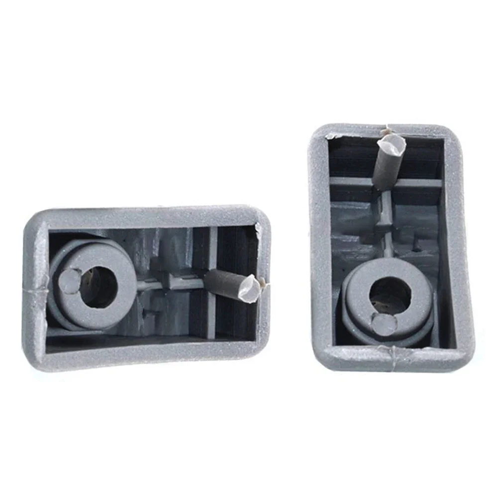 2Pcs Sun Visor Clips For CHERY QQ QQ3 Mount Bracket Holder Car Buckles Clips Gray Auto Sun Visor Support Clip Retainer Hook