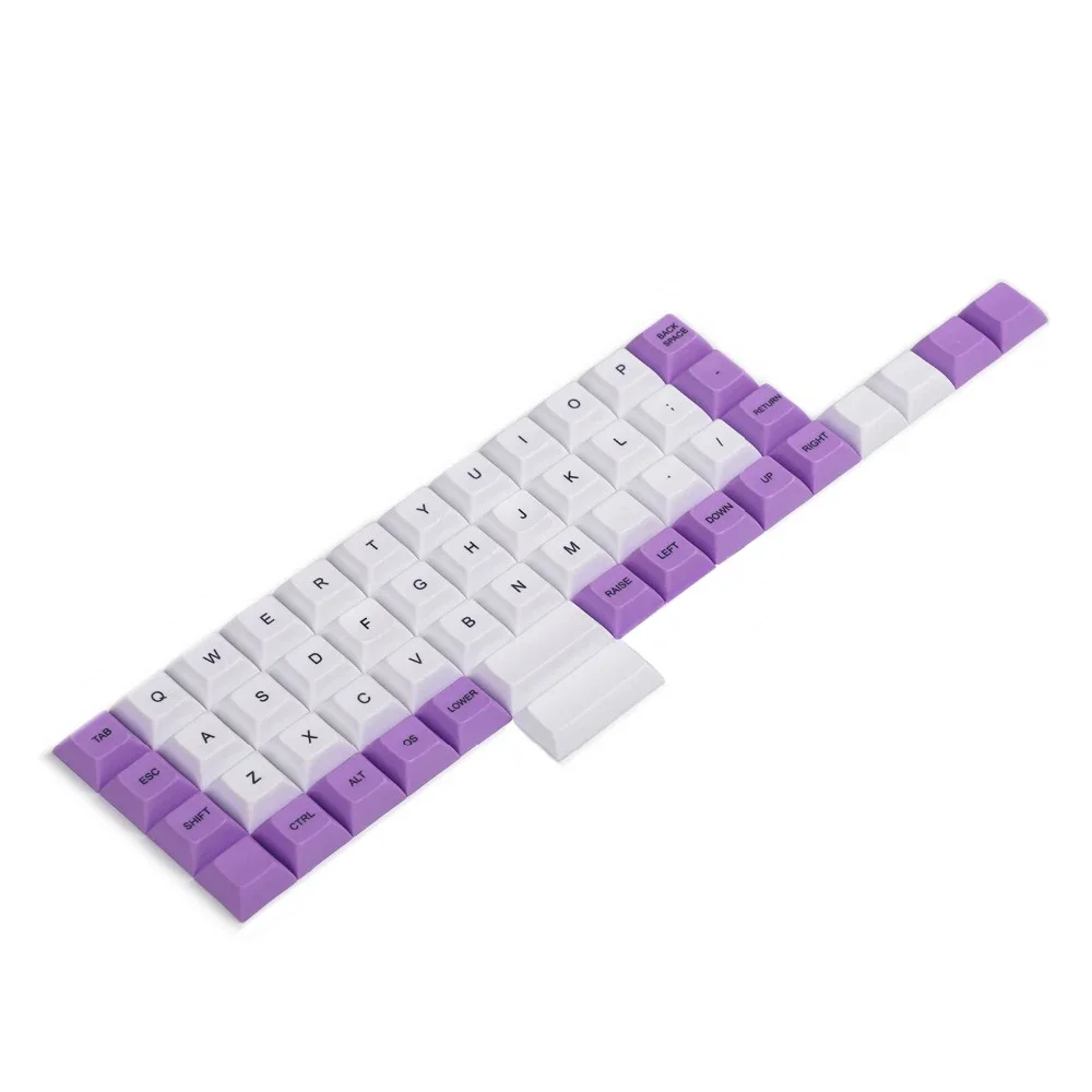 DSA Profile Dye Sub 1.4mm PBT Keycaps For Mechanical  Keyboard Planck AMJ40 Niu40 40% DIY