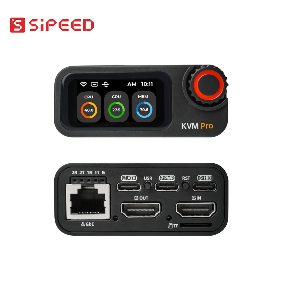 Sipeed Nano KVM-Pro Wi-Fi PoE対応モデル Amazon.co.jp: WayPonDEV Sipeed NanoKVM Pro - 4K IP KVMオーバーIP