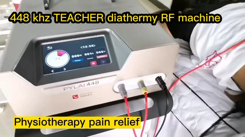 New arrival tecar 9.0 therapy physiotherapy body care 448 khz tecar diathermy RF machine