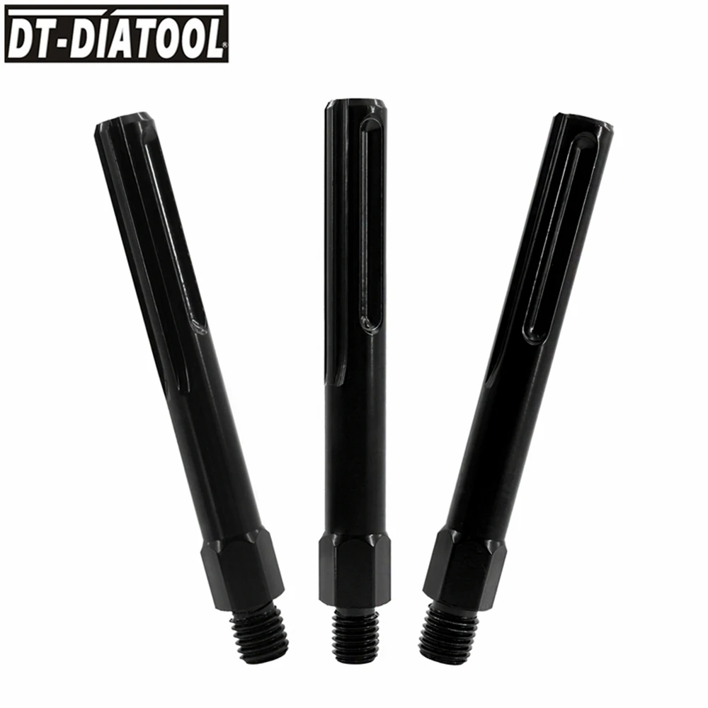 DT-DIATOOL Core Bits 1pc M14/5 8-11/M16 Thread to SDS-Max Shank Adapter 159MM Electric Accessories High Auality Material Steel