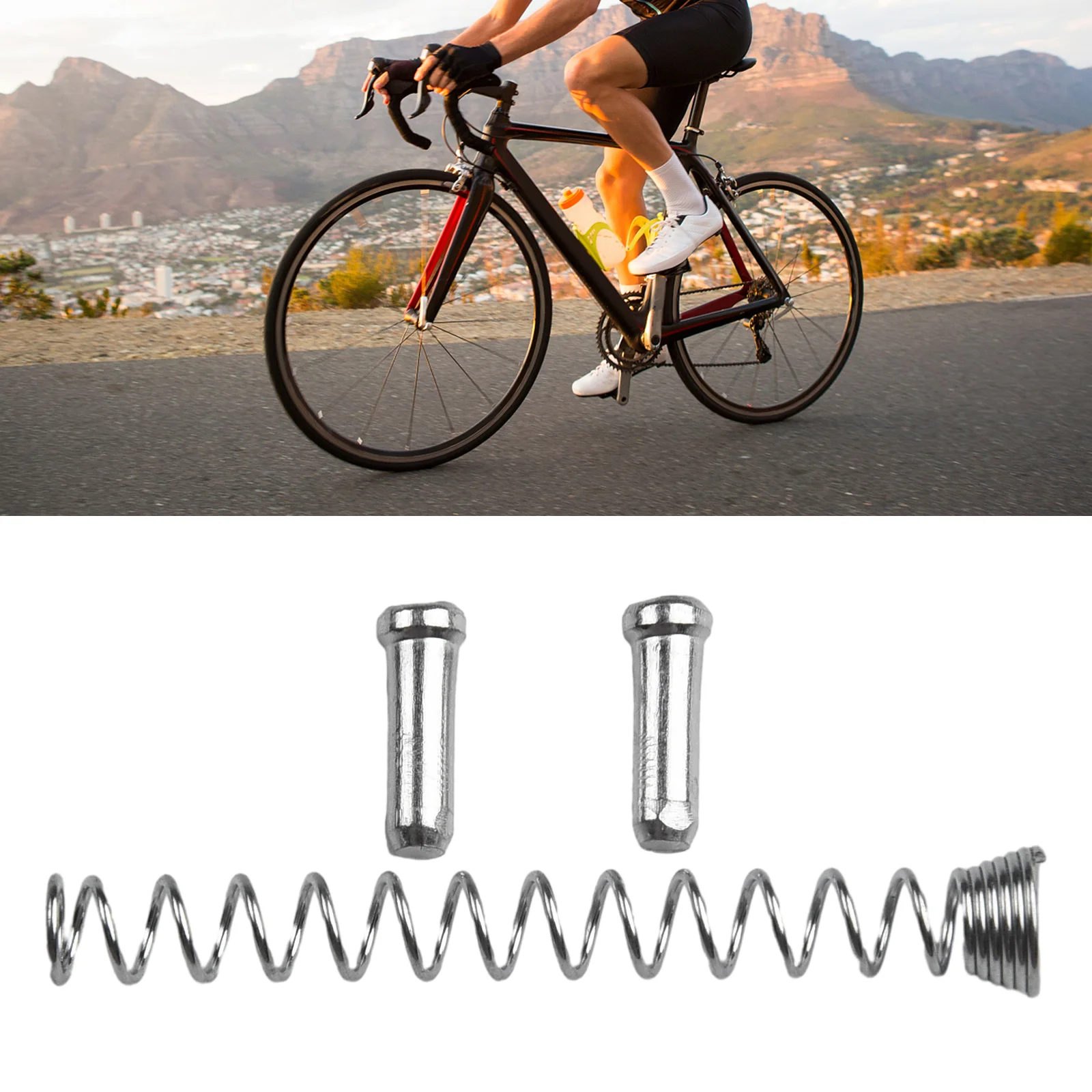 Brake Springs for Zoom for xtech Bicycles, Stainless for Steel Construction, Compatible with XiaomiM365 for PRO Brake Series