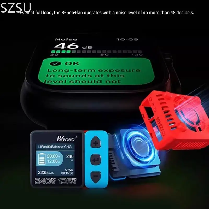 SZSU Advanced Balances With 262K Color Display 500mA Balancing Current For Lithiums Metal Hydride Batteries