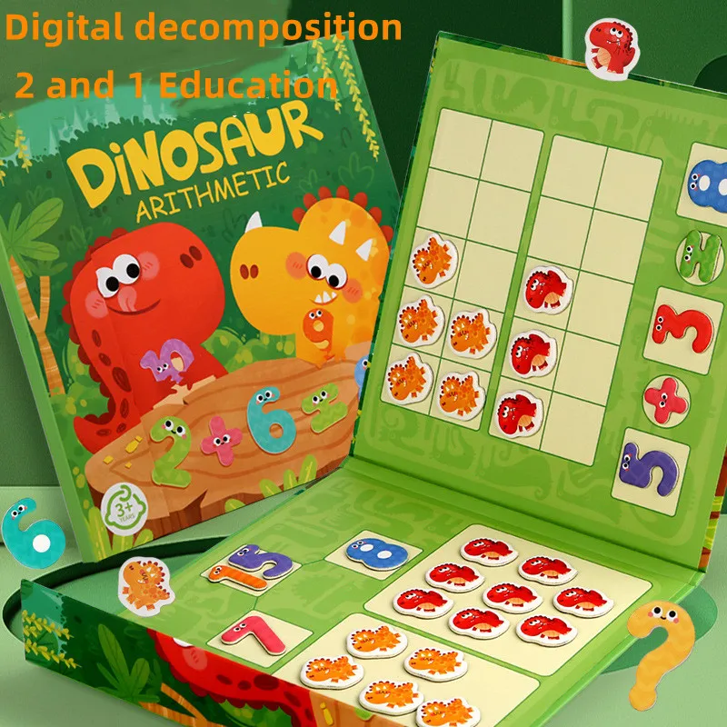 

Montessori Numbers Decomposition Math Toys Magnetic Addition And Subtraction Arithmetic Learning Teaching Aids Educational Child