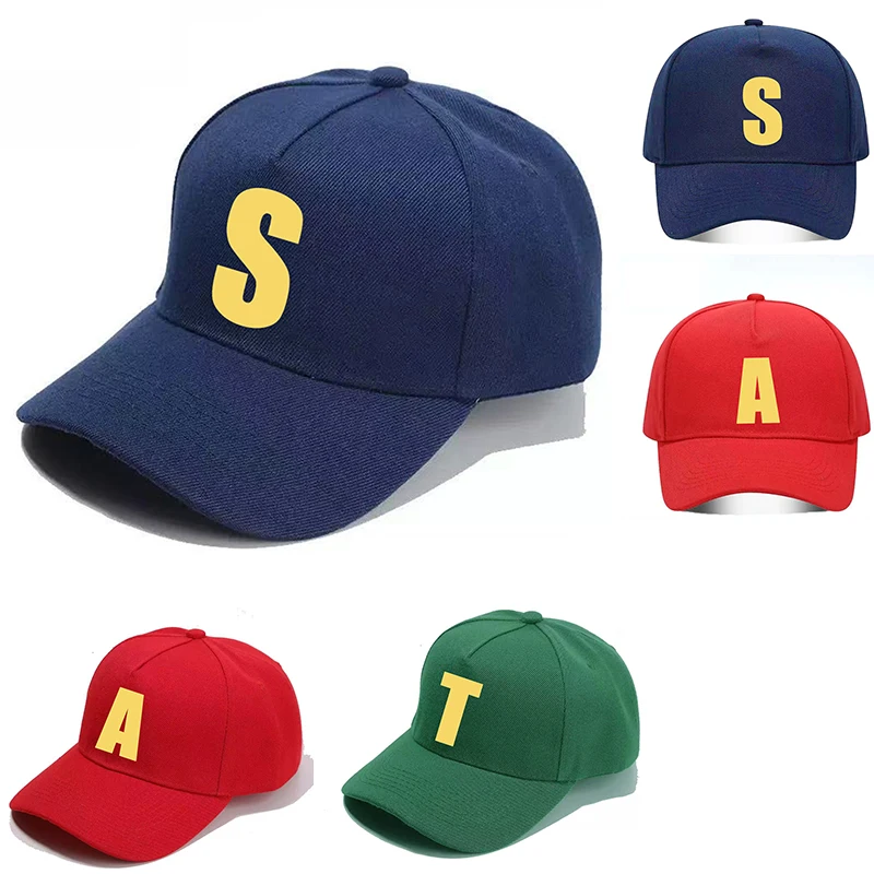 

Кепки-бейсболки унисекс Alvins and The Chipmunk 2026, красные, с графическим принтом из анимации, регулируемые, для фанатов и любителей анимации, промо-акция по фильму, модные, A/S/T