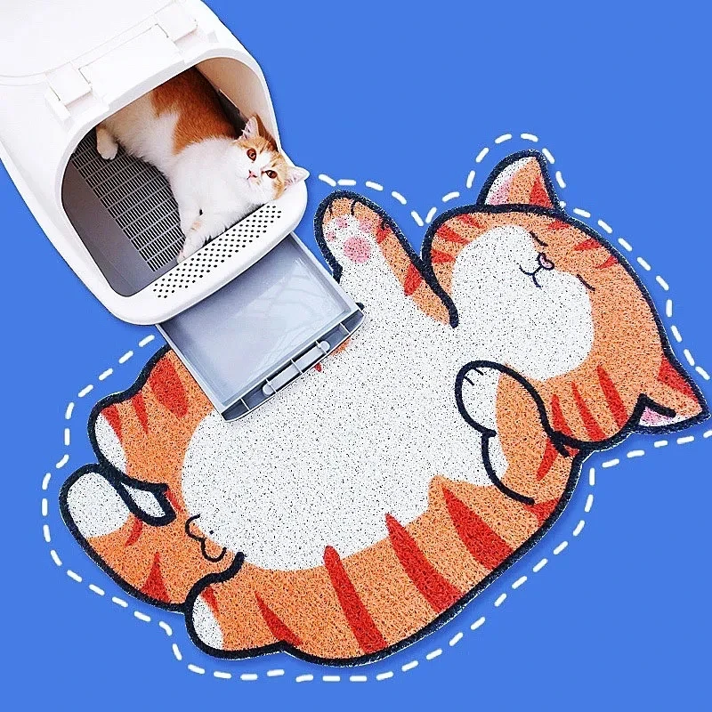 Cartoon Sand Scraping Dust Door Entrance Doormat Hallway Bath Non-slip Rug Dust Removal Carpet Wire Loop Footpad Doormat