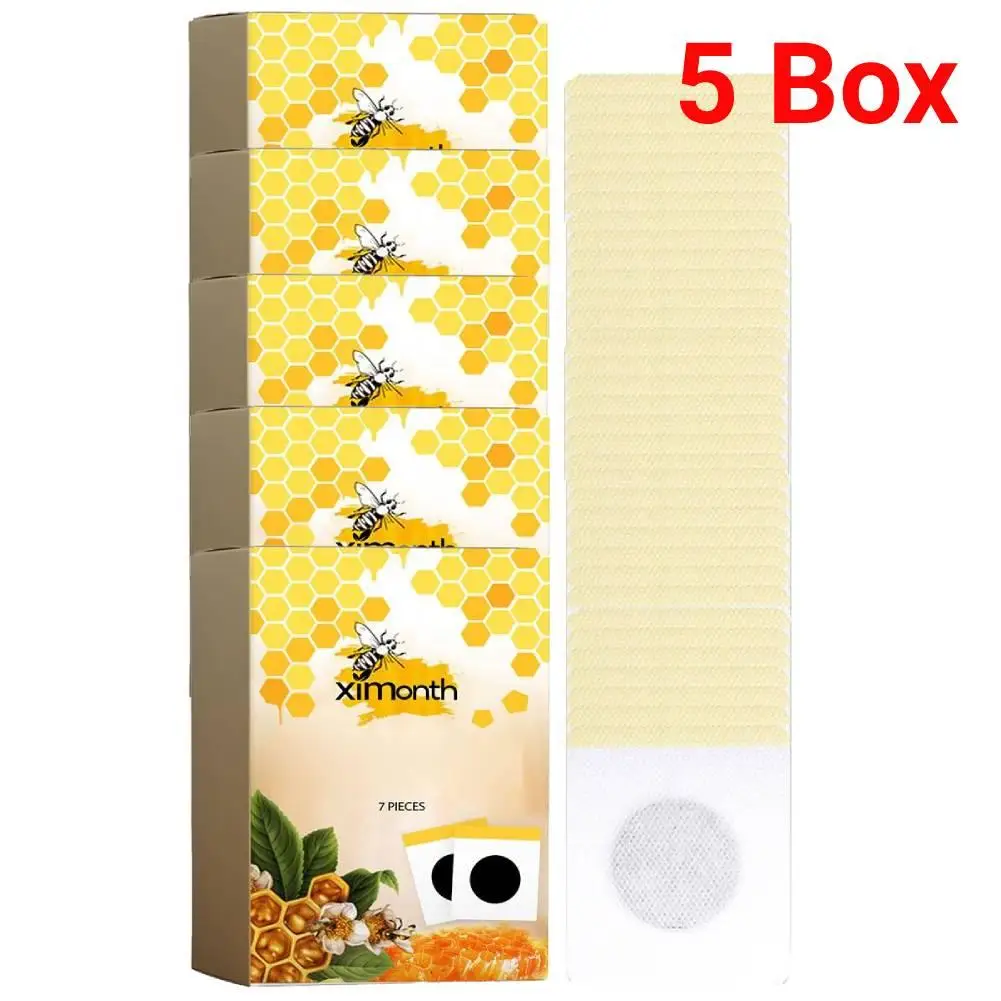 

5BOX Bee Slimming Patch Belly Slimming Patch Lose Weight Detox Abdominal Navel Sticker Fast Burning Fat 35 Patches