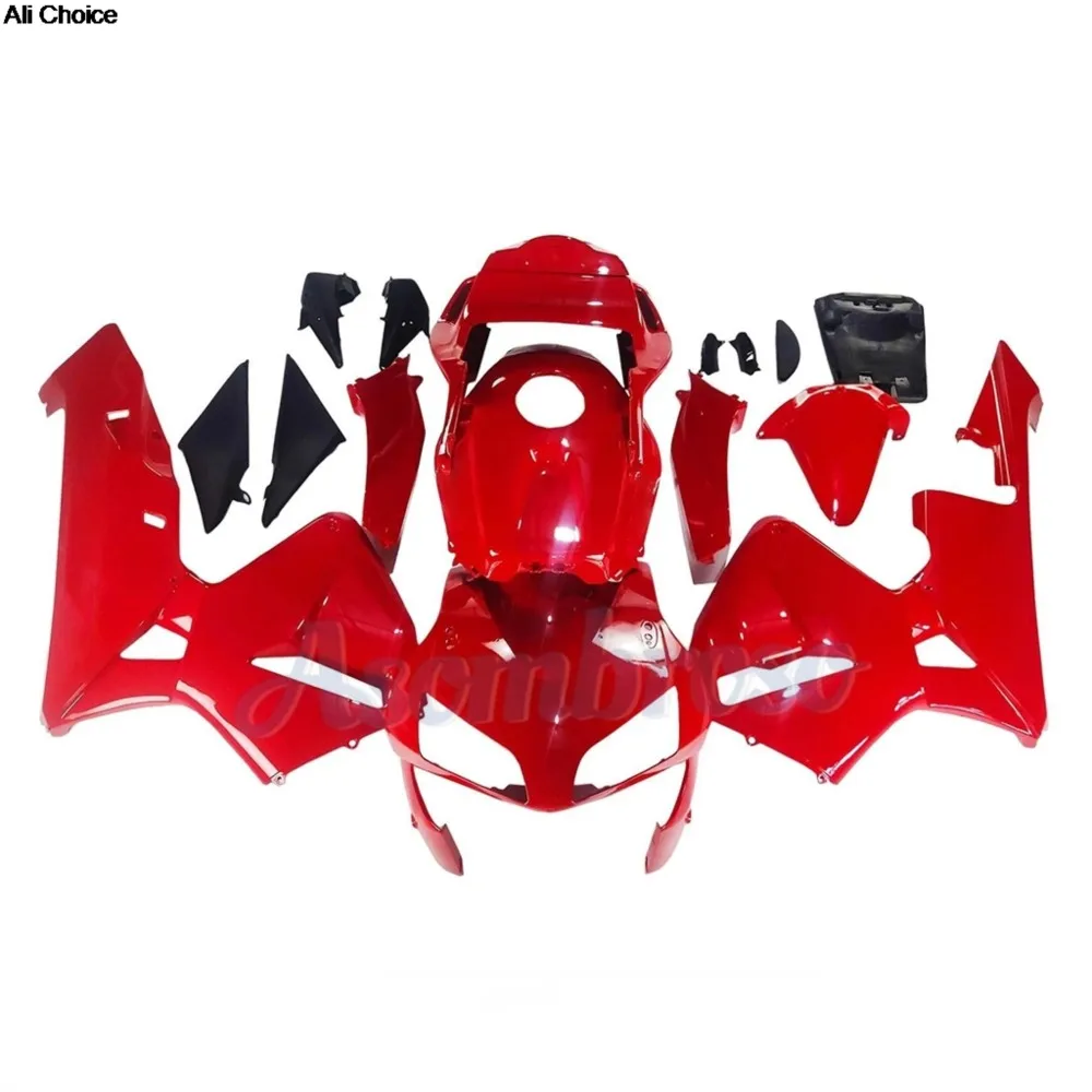 Full Gloss Red ABS Plastic Fairing Kit Fits Honda CBR600RR PC37 2003 2004 CBR 600RR 03 04 PC37 Replacement Bodywork Panels view 3