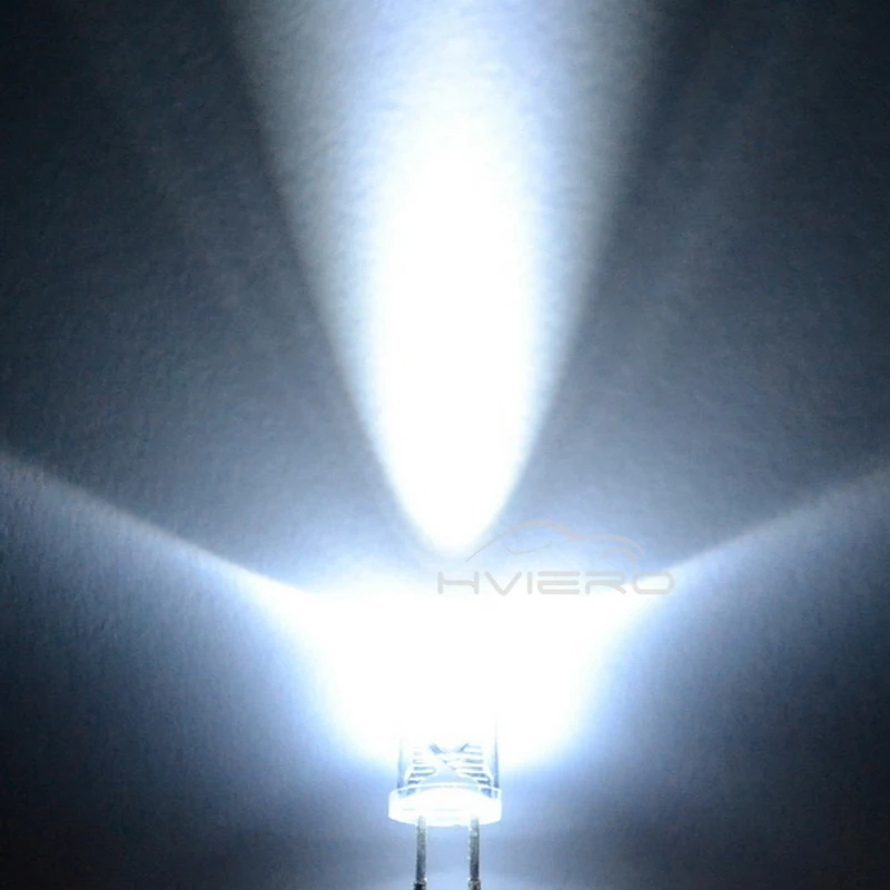 1000pcs F5 5mm Round White Red Green Blue Yellow Water Clear Led Super Bright Ligte Emitting Diodes 6000-6500k Lamp Bulb