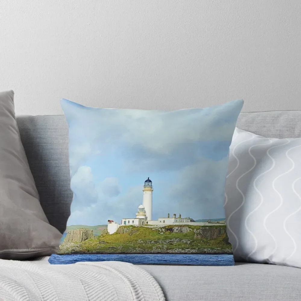 Pladda Isle Lighthouse Scotland Throw Pillow for Girls, fraîchement Home Accessrespiration, Anime Pillow