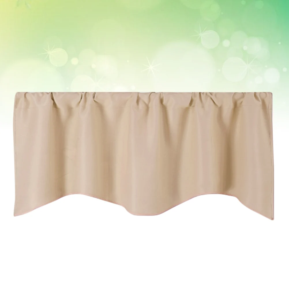 

Light Grey Short Curtain Premium Sun Shade for Living Room Bedroom Kitchen Door Window Home Hotel Decor Pure Color Modern Simple