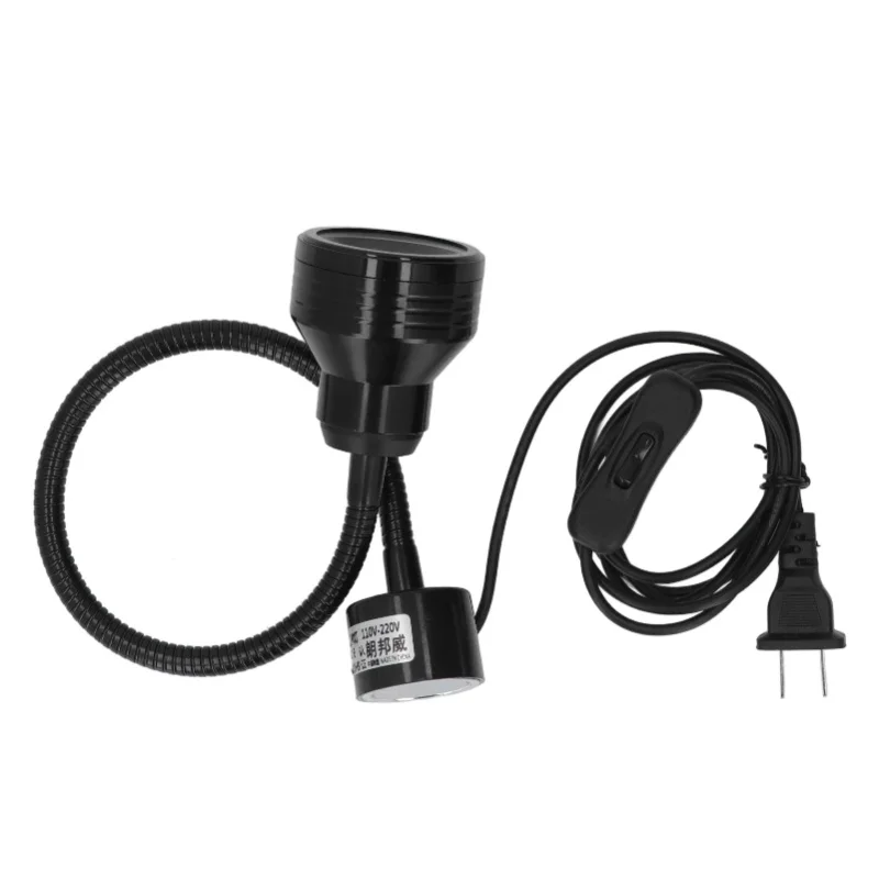 ضوء العمل المغناطيسي 9 واط LED 360 درجة معقوفة التكبير وظيفة مصباح مقعد العمل مع مفتاح التوصيل