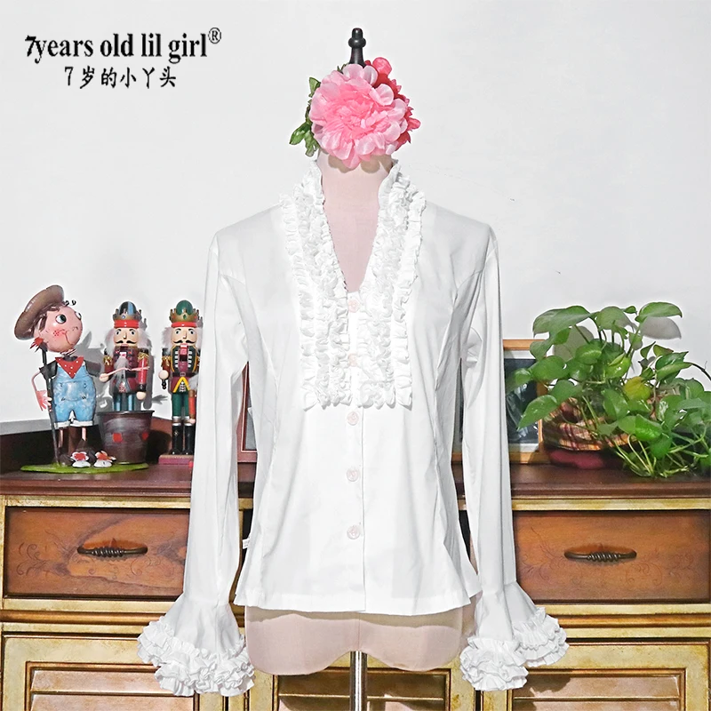 chemisier-en-coton-pour-femmes-chemise-a-manches-longues-pour-danse-flamenco-espagnole-traditionnelle-eca08