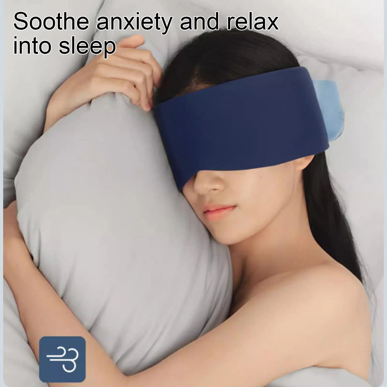 

Утяжеленная дышащая светонепроницаемая повязка на глаза с бусинами и хлопковым наполнителем для женщин и мужчин