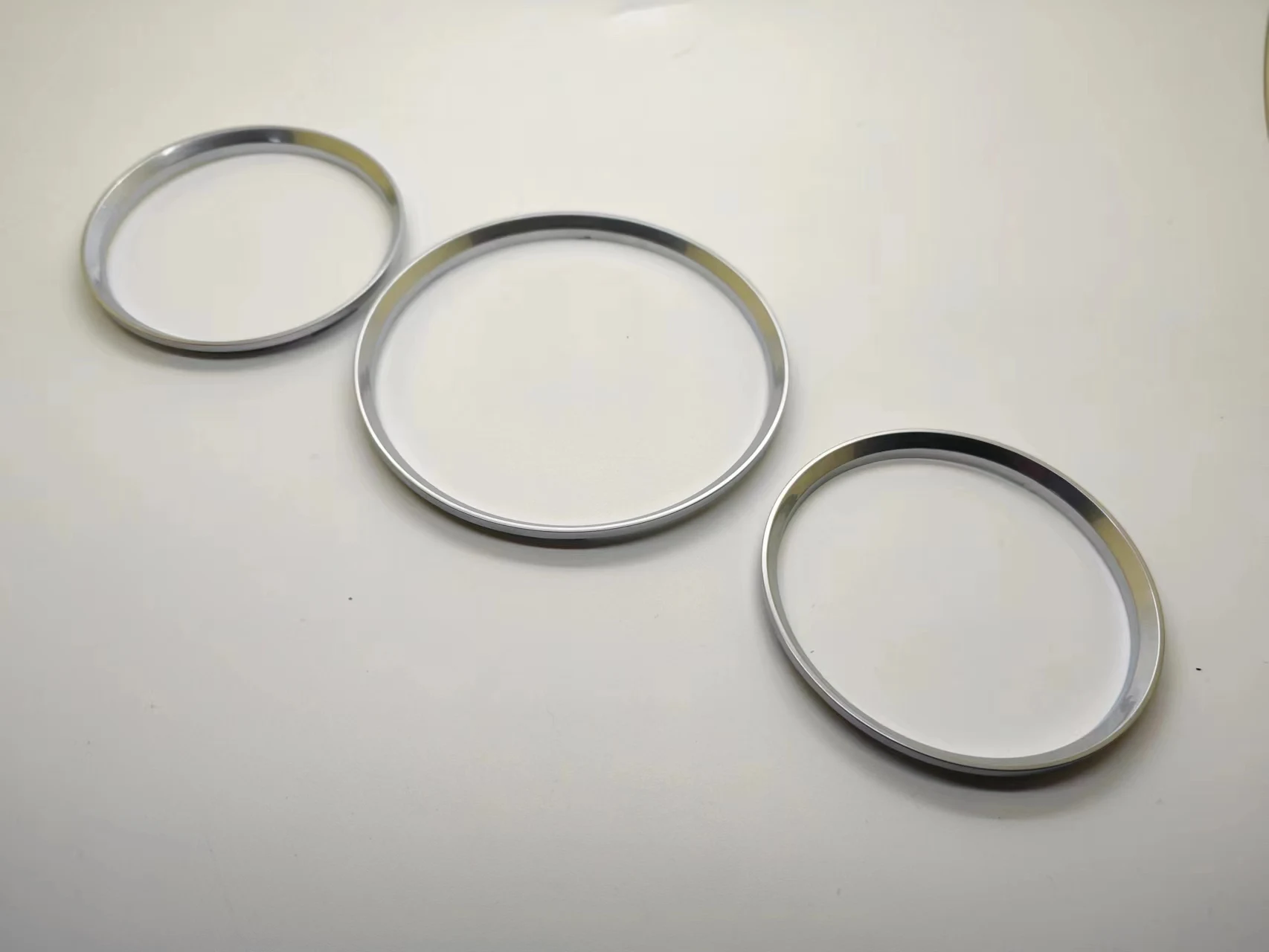 Styling Dashboard Gauge Ring Set For Mercedes Benz W163/ ML（Chrome Silver / Matt Silver ）