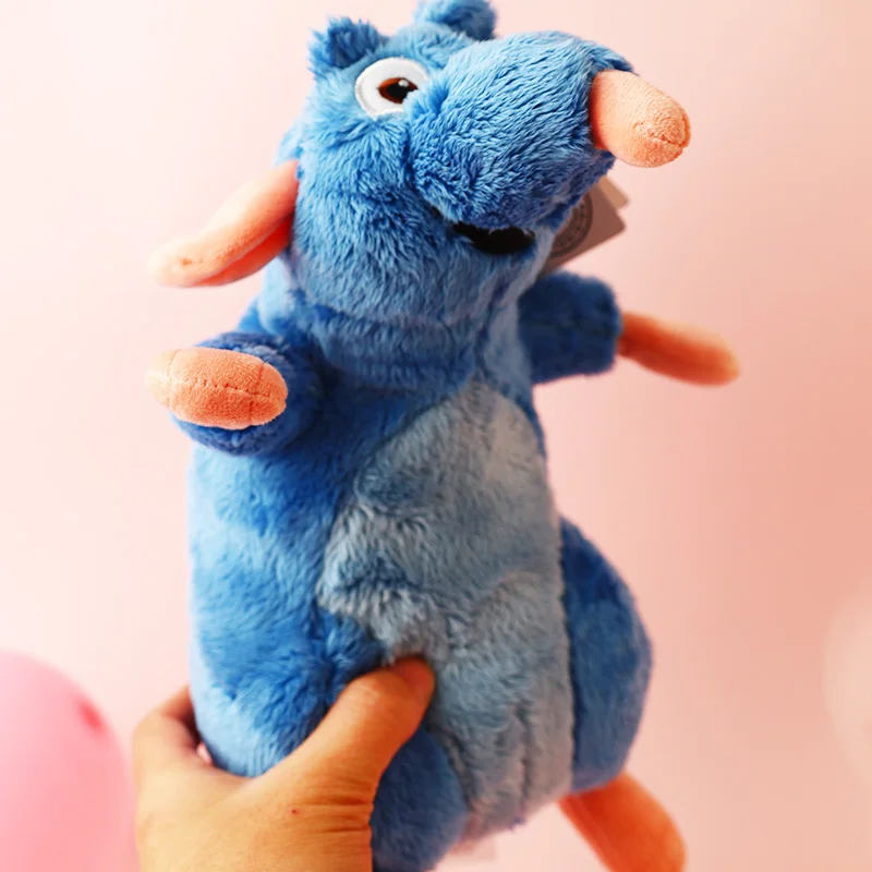 Boneka Tikus Ratatouille Disney Remy Kawaii 30cm, Mainan Boneka Hewan, Figur Dekorasi Kamar, Barang Anime, Hadiah Natal untuk Anak-anak