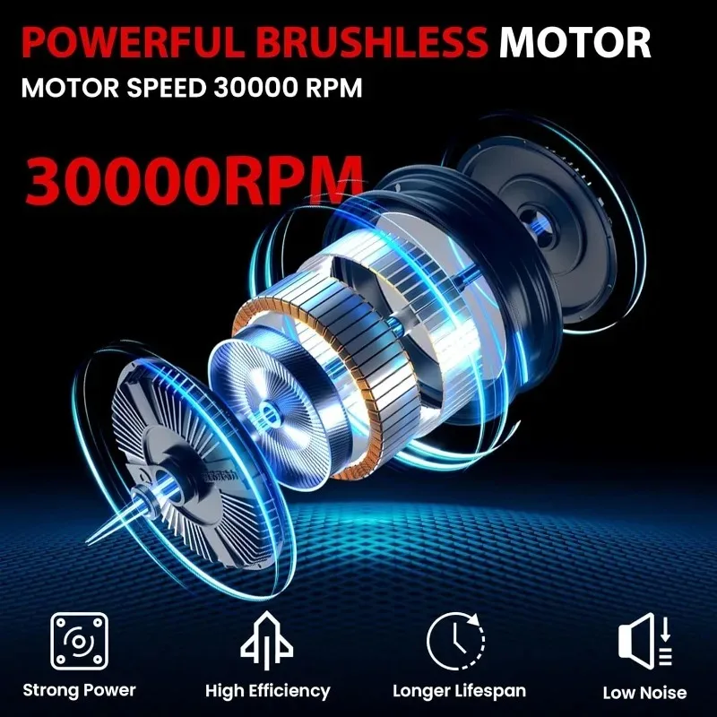 800W 30000 RPM Brushless Trimmer Wood Router Trimmer Engraving Slotting Machine Carpenter Tool For Milwaukee 18V Battery