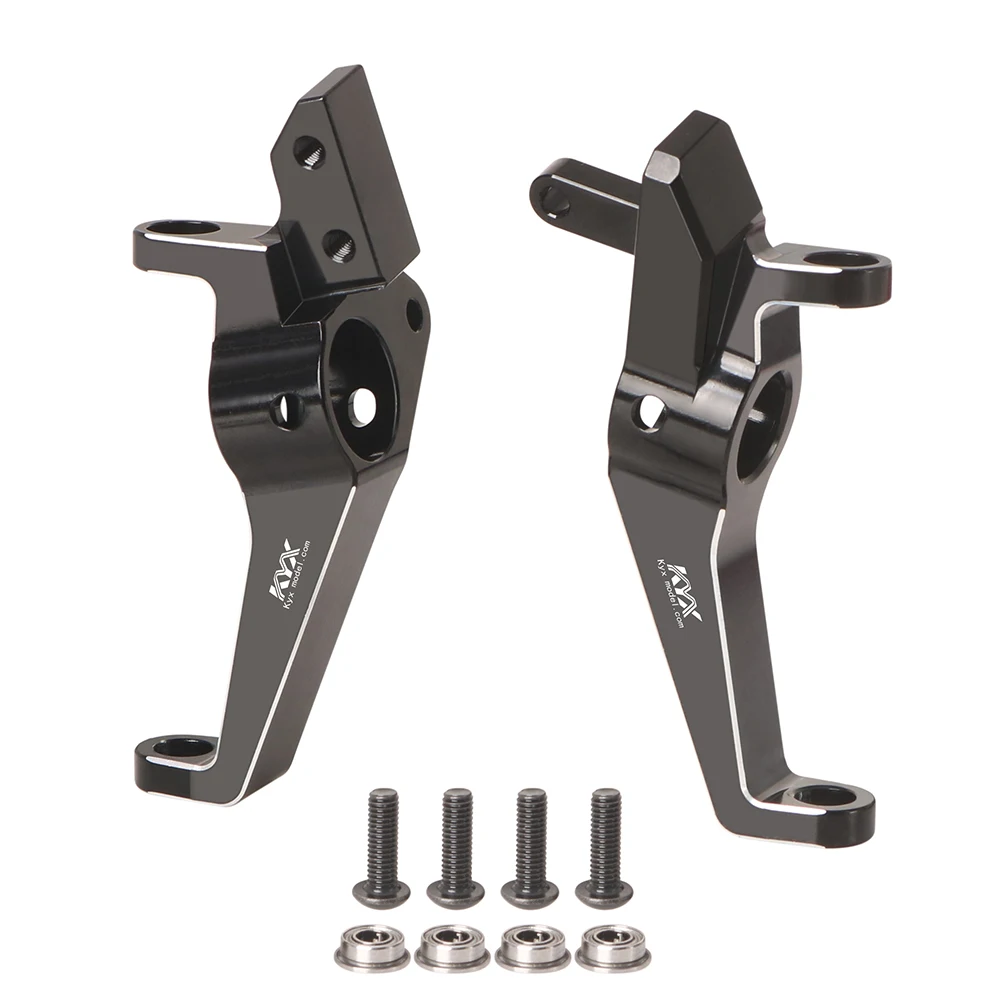 

KYX Racing Aluminum Front Axle C Hub Carrier Set Upgrades Parts Accessories for 1/8 RC Truck Car Axial AXP8 Gilamon