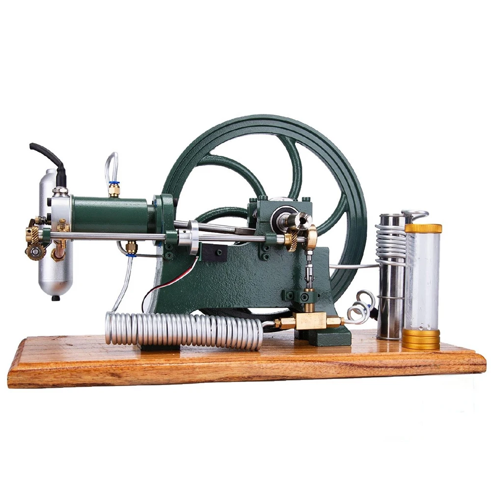 Single Cylinder Four Stroke Horizontal Engine Model Low Speed Water Cooled Engine Experimental Collection Model Toy