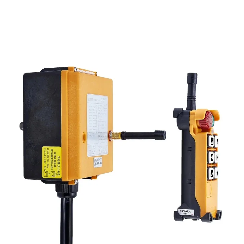 TELEcontrol CE FCC F26-C3 (1 émetteur + 1 récepteur) type tenu dans la main pont roulant télécommande