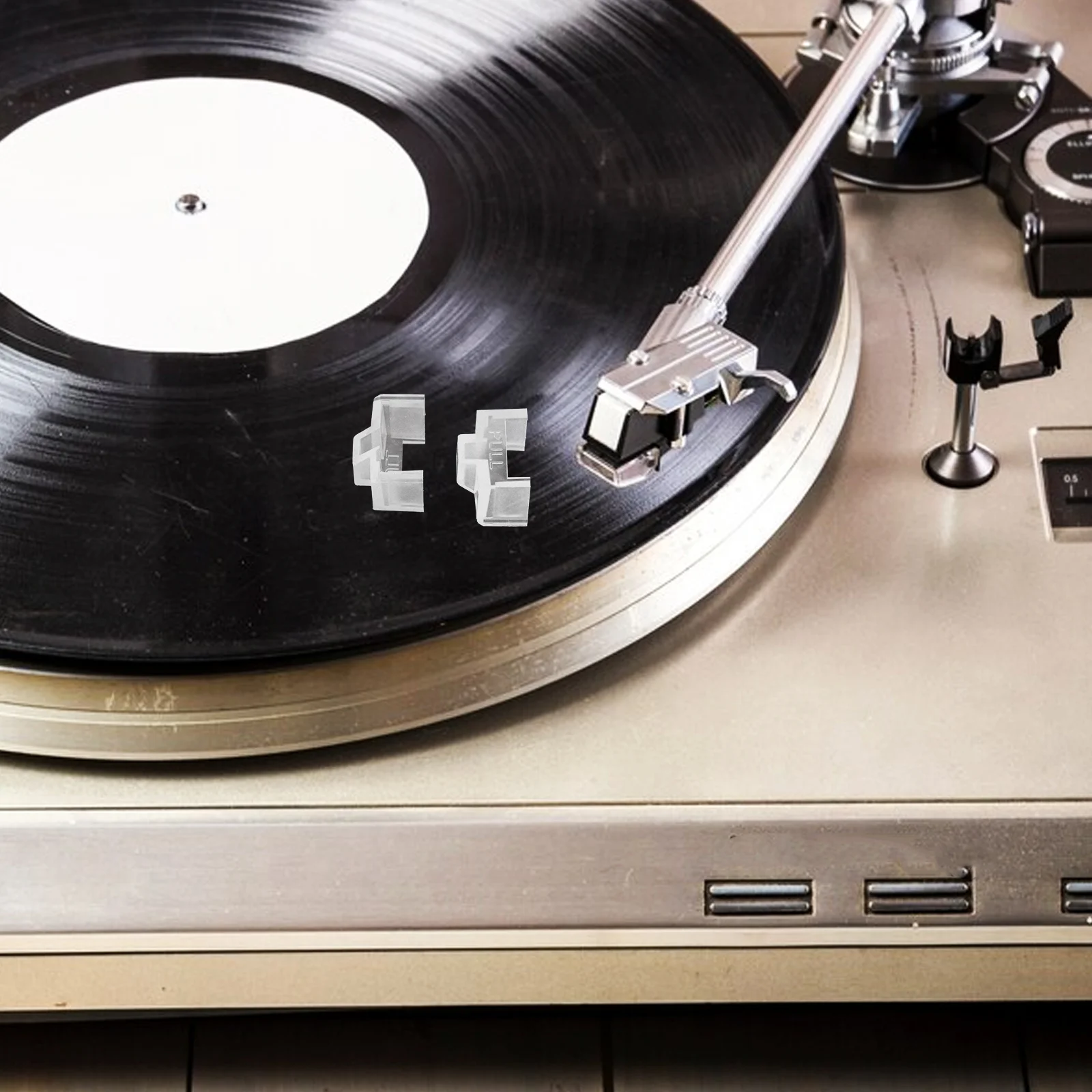 2 Pcs Protective Cover Turntable Needle Protector Stylus Record Player Plastic Replacement