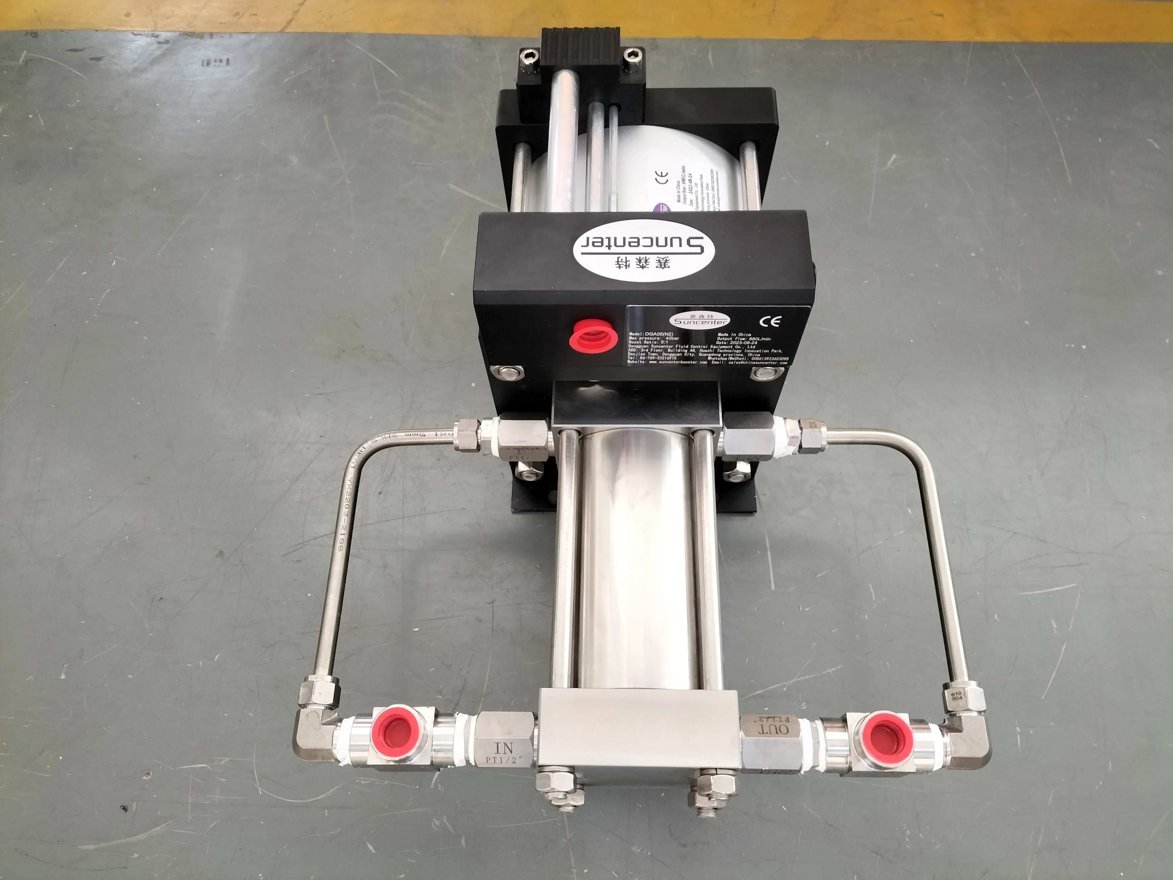 Bomba de refuerzo neumática de alta presión G como bomba de refuerzo de aire comprimido