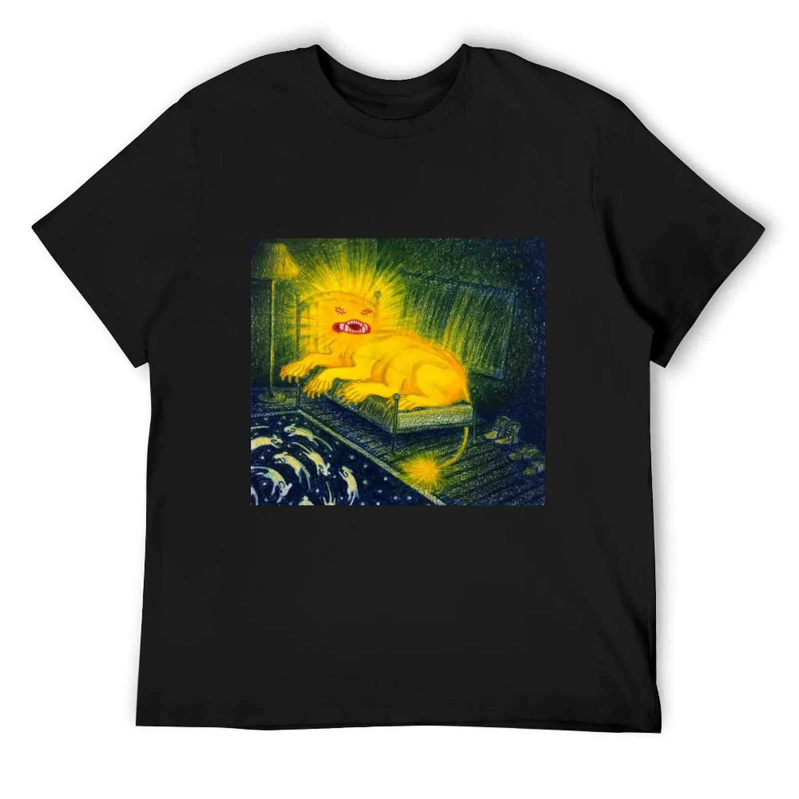 The angel came to me in a fever hallucination, perched upon my bed as I returned from the bathroom. T-Shirt