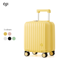 Aji Women Luggage Travel Suitcase Business 14-Inch Suitcase TSA Lock Lightweight Hardshell Suitcase Airlines Men Carry-On Luggag