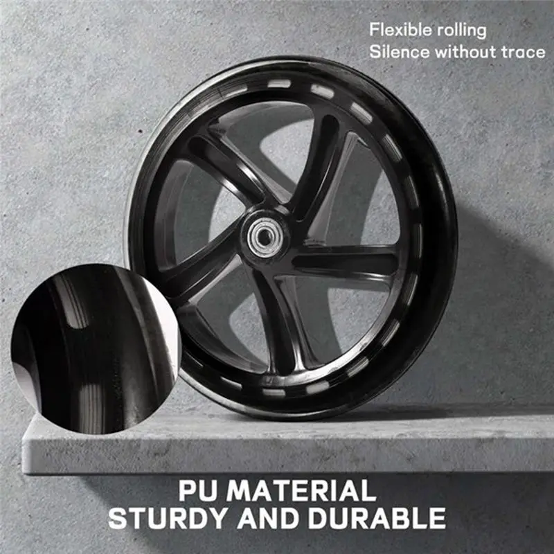 NEW HOT In Stock-Kick Scooter Wheel Replacement 200 Mm Wheel With ABEC 7 Bearings 30 Mm Thickness