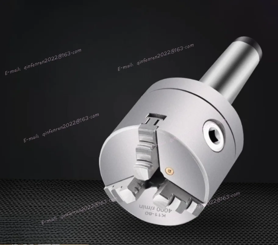 MT2 Lathe Chuck 80mm With MT2 Morse Taper Flange Fix Type Chuck Adapter Include Lathe Chuck