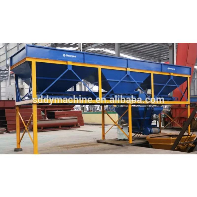 Small Scale 3 Bins Belt Conveyor Weighing Aggregate Hopper Pld1200 Ready Mixed Concrete Batching Machine Price for Sale