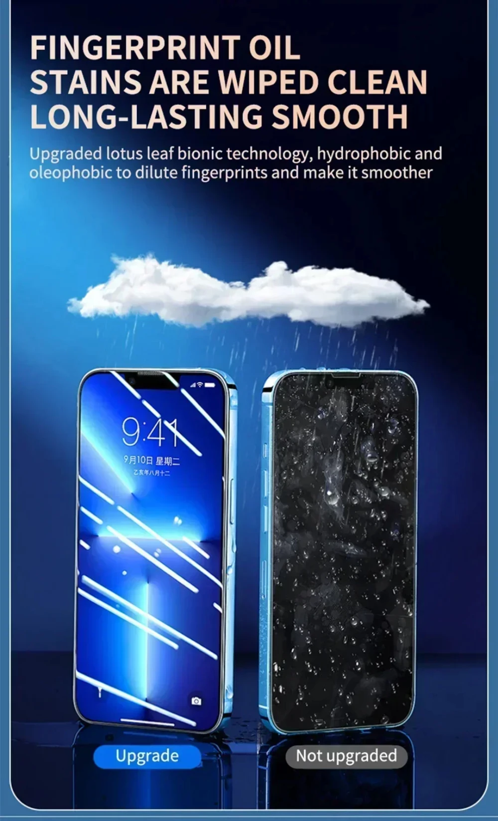 NNBILI 4-teiliger Vollbild-Sichtschutz für iPhone 11 12 13 14 15 16 17 18 Pro Max Anti-Spy-Glas für iPhone 18Pro Glas – Detail 15