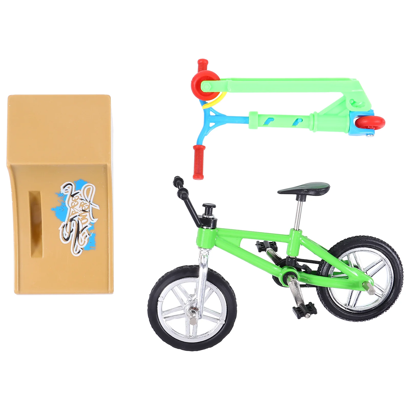 

Bicycle Finger Bike Mini Toy for Kids Plastic Fingertip Movement Toys