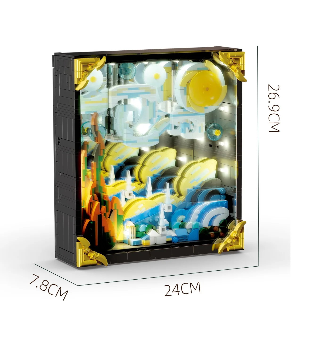 1007-pieces-blocs-de-construction-peinture-espace-profond-modele-phenomenes-astronomiques-ornement-puzzle-pour-decoration-interieure-kit-d'assemblage-jq1153