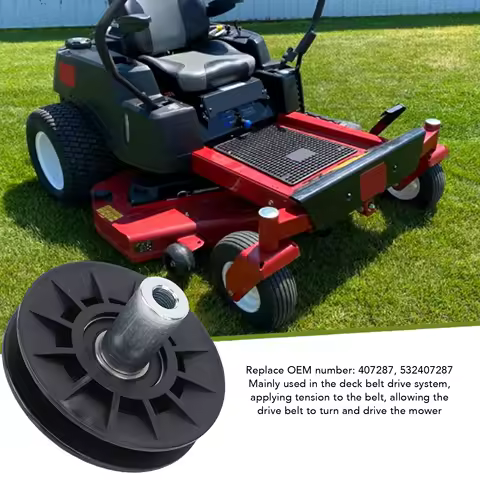 532407287 Mower Idler Pulley Replacement V Deck Belt Pulley Replace OEM 407287 532407287 for YTH2454 TS254XG-96043031100