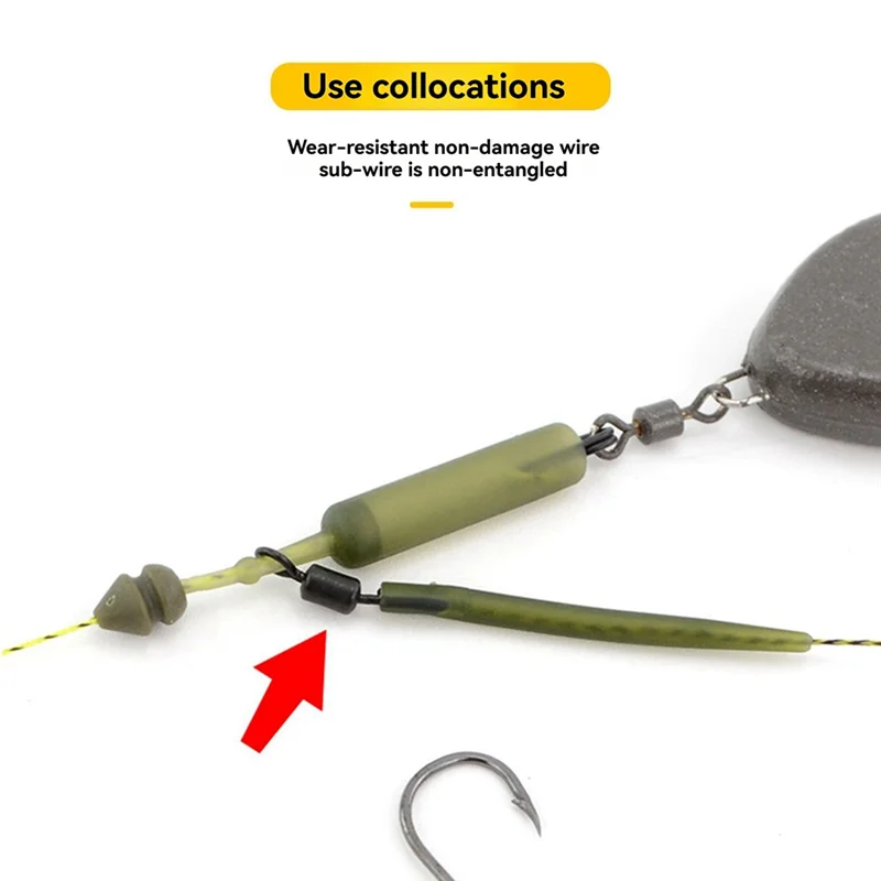 

AEB0-Поворотные рыболовные принадлежности для ловли карпа, принадлежности для ловли карпа, оборудование, поворотный разъем, аксессуары для рыболовных снастей