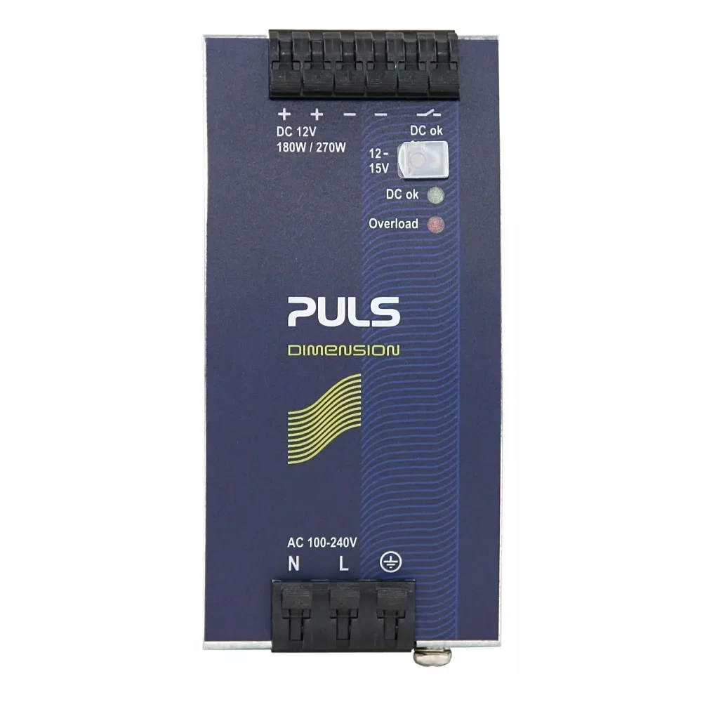 In Stock New and Original Puls QS10.121 DIN rail power supplies for 1-phase system 12V 15A  Good Price Fast Shipping