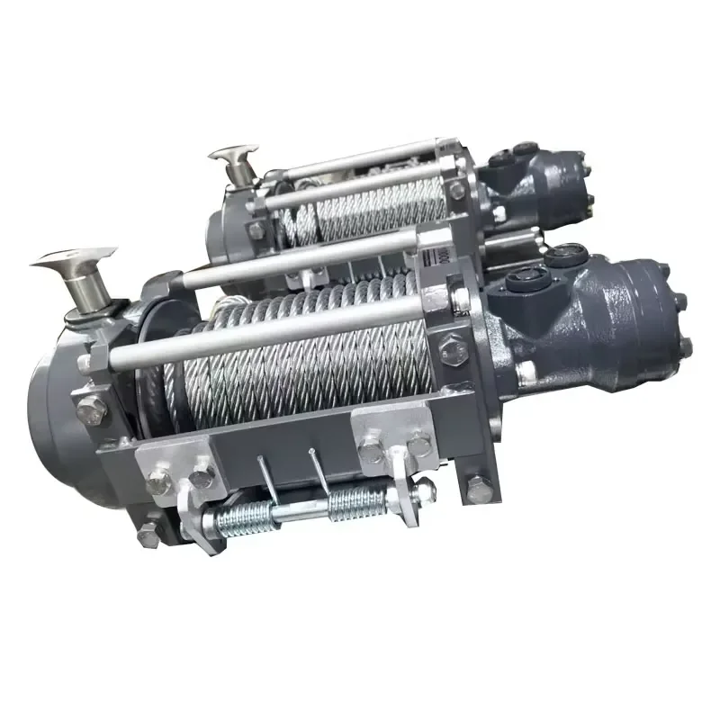 

Custom Wire Rope 9 Ton Hydraulic Capstan Winch Stable Braking for Warehouse Heavy Goods Moving Hydraulic Winch 4 Ton - 30 Ton