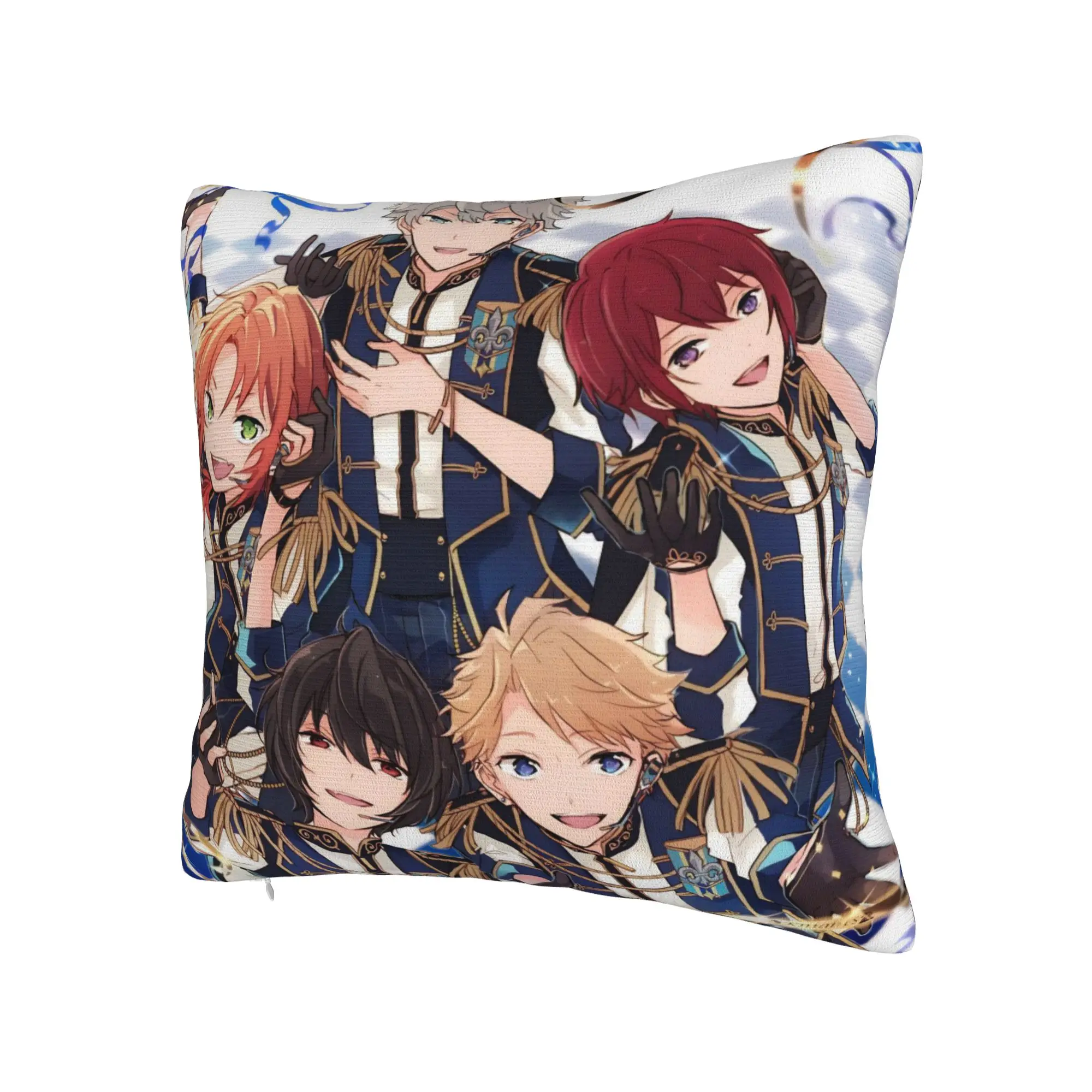 E-Ensemble-Stars Pillowcases Merch Soft Cushion Cover Decorative  Throw Pillow Case Cover Home Multi Size