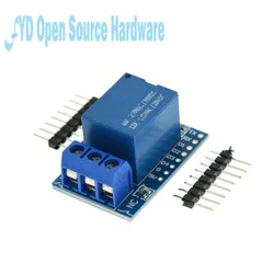 1 channel  Relay Shield V2 Version 2 for WEMOS D1 mini ESP8266 WiFi Module