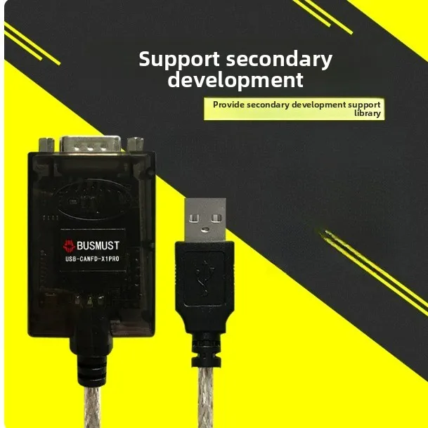 USB to CAN FD Analyzer with BUSMASTER Support, CAN Bus Tester for Automotive Industrial Diagnostic