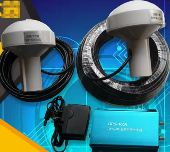GPS-100A Dual Frequency GPS Signal Amplifier GPS+BD Beidou Antenna Transponder GPS Indoor Coverage Location Booster