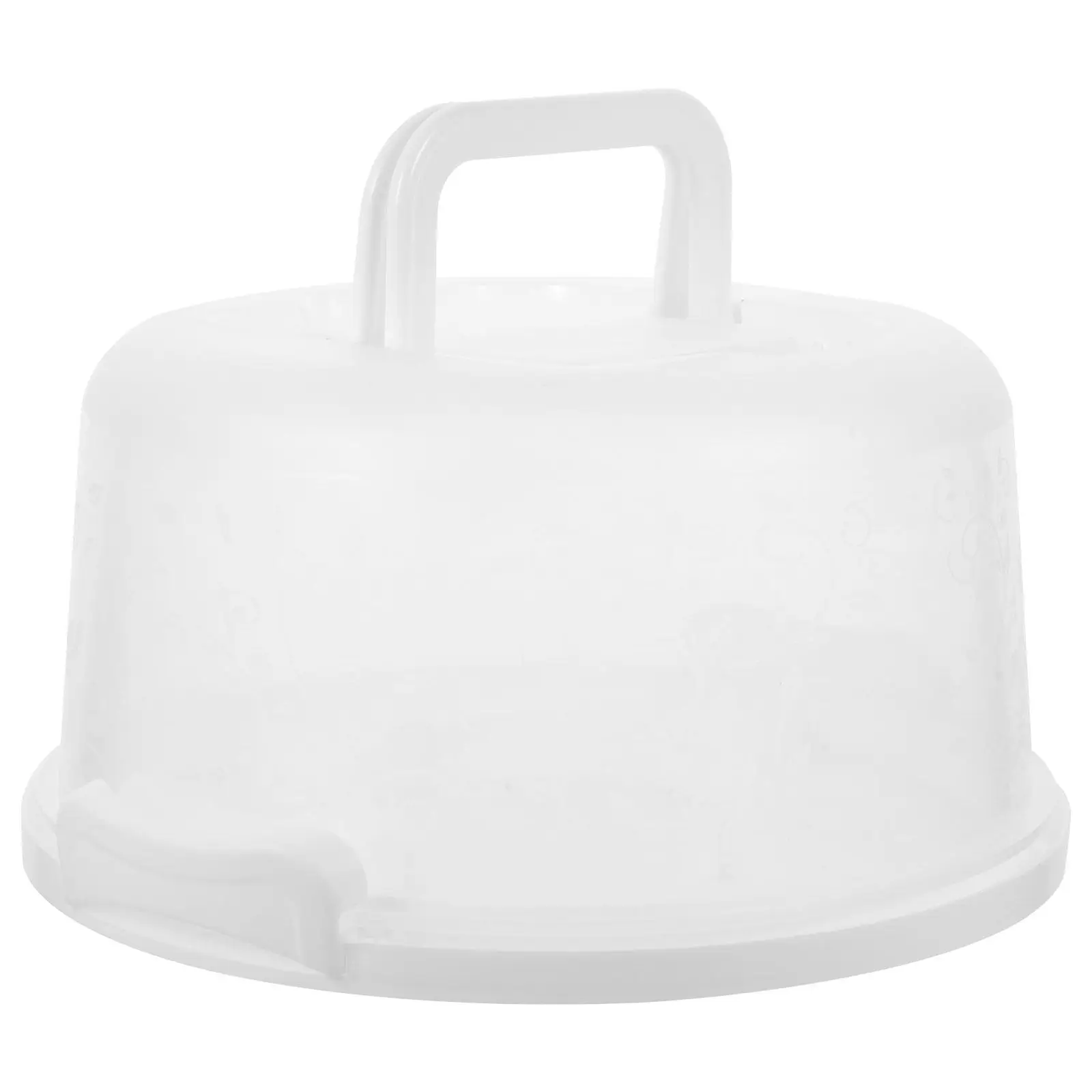 Safe Food Contact Reusable Cake Box with Tight Seal Lid Portable Handle for Baking Storage Cake Container Bread Keeper Airtight